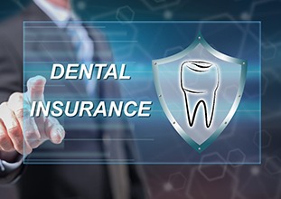 Dental insurance graphic for the cost of dentures in North Raleigh